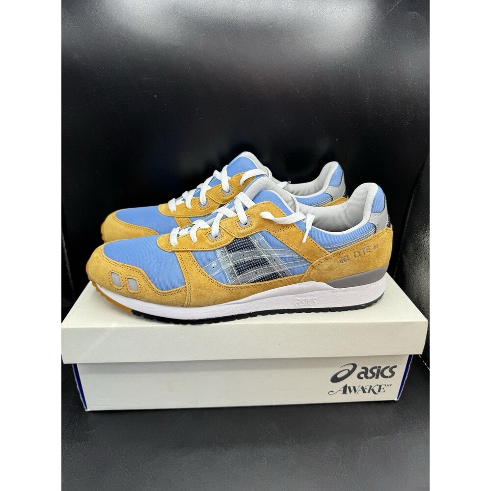 ASICS Gel Lyte III OG x Awake NY ‘Della Robbia Blue’ Men’s Size 13 1201A568-400 - Picture 6 of 16